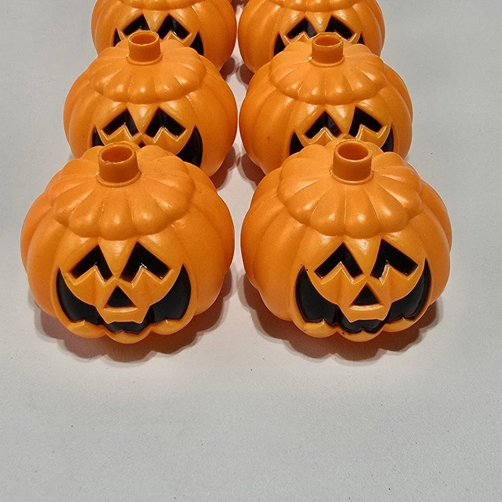 Pumpkin Blow Mold String Light Cover‎ Vintage Jack O Lantern Halloween